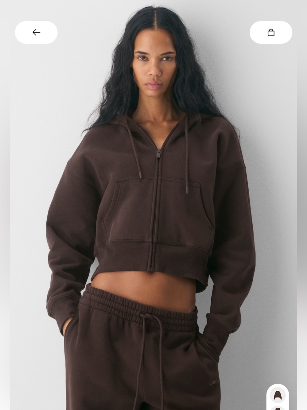 Aritzia boxy boyfriend sweatshirt size M